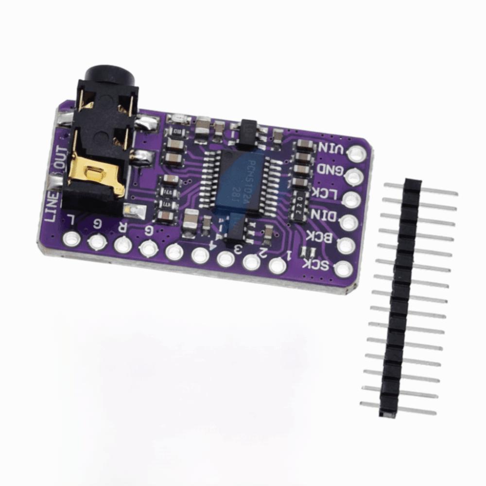 Digital Audio I2S Player Module PCM5102A DAC PCM5102A I2S Module PCM5102 Audio Board  Raspberry Pi