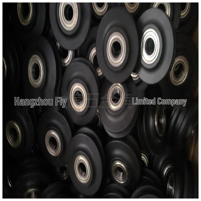 American Barn Door Sliding Pulley Hardware: Wear-Resistant