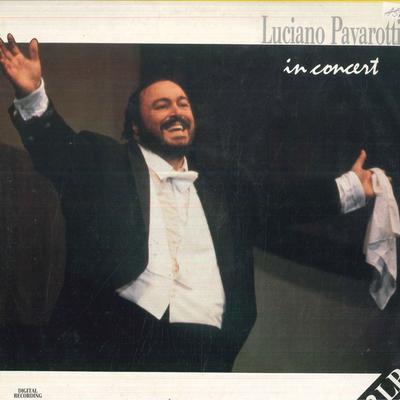 LP Record LUCIANO PAVAROTTI  Luciano Pavarotti In Concert 5010301 INTERPHON CLAS 198 Italy Classical Used
