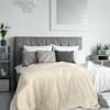 Microfiber Throw Blanket 220X200 Cindy Beige