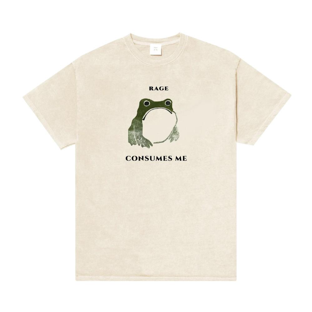 Rage Consumes Me Frog Shirt,Meme Frog Shirt,Vintage Style,Funny Frog Retro Shirt Unisex T-Shirt S