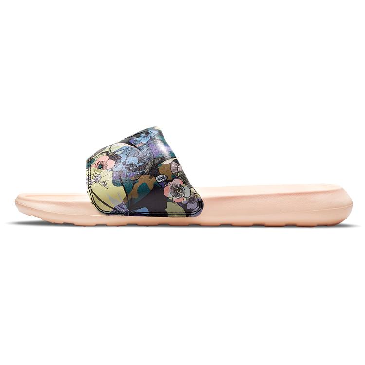 

Nike Victori One Comfortable Rubber Sole Sequins Slip Resistant Slide Slippers Women s Pink CN9676-008 40.5