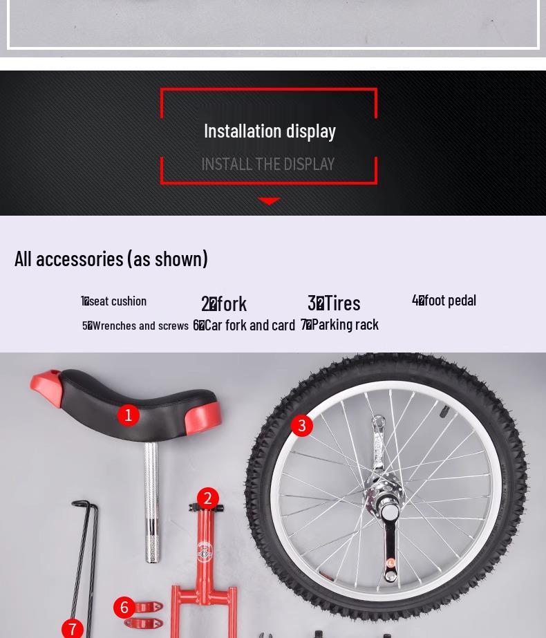 Cross-Border Unicycle for Children and Adults