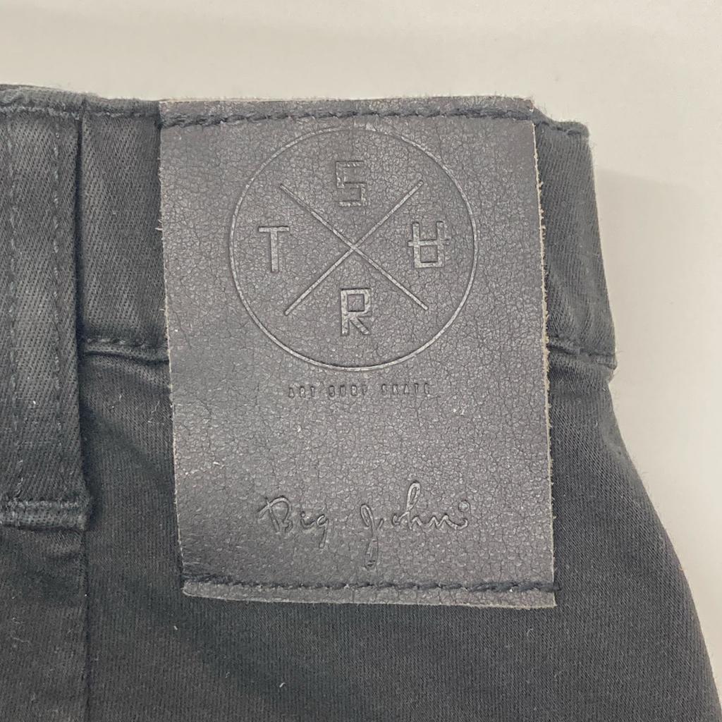 SURT ×Big John MXSR52L Black CINOH STRETCH Baker Pants Bottoms M blackUsed