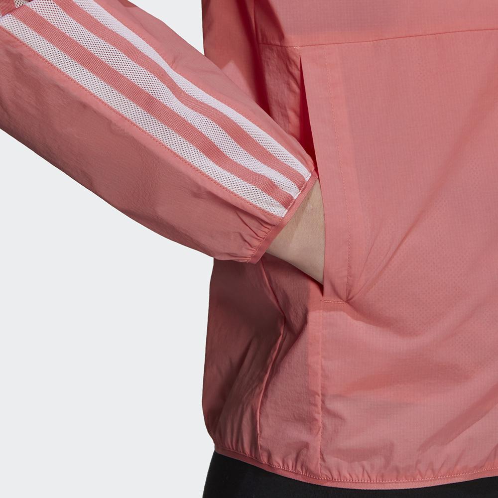 Adidas Womens Woven Hooded Jacket Women Jackets Pink GS0364