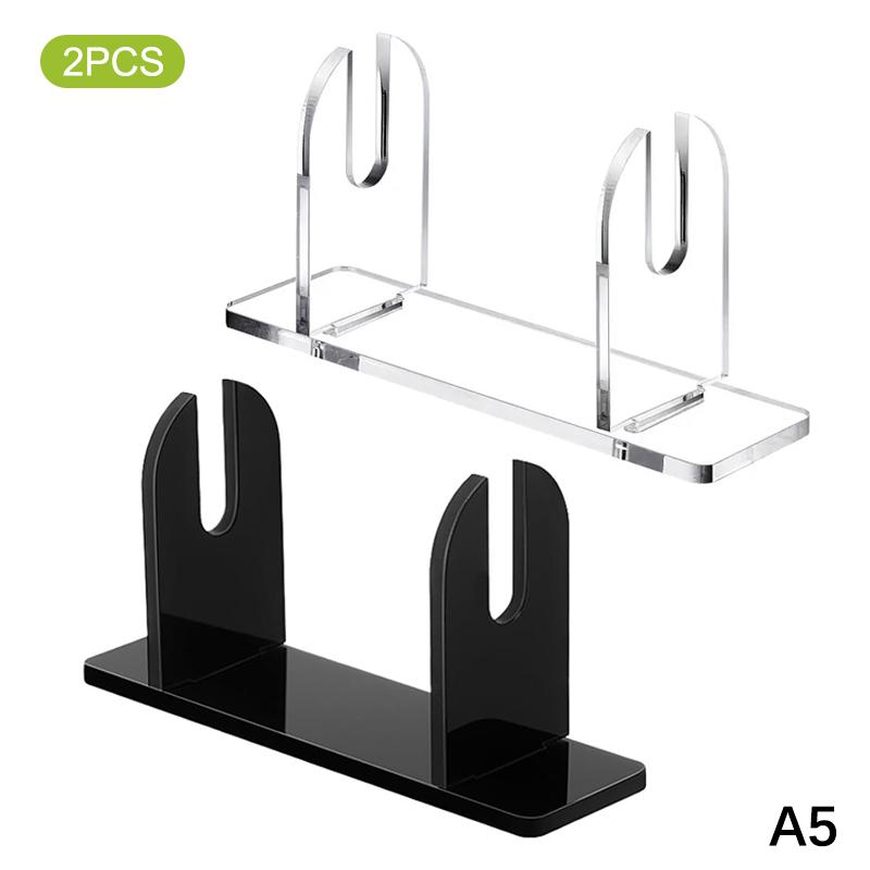 1/2 Stück Acryl Fächer Aufsteller Faltbarer Fächerständer Halter Platzsparender Schreibtisch Organizer Für Japanische & Chinesische Handfächer