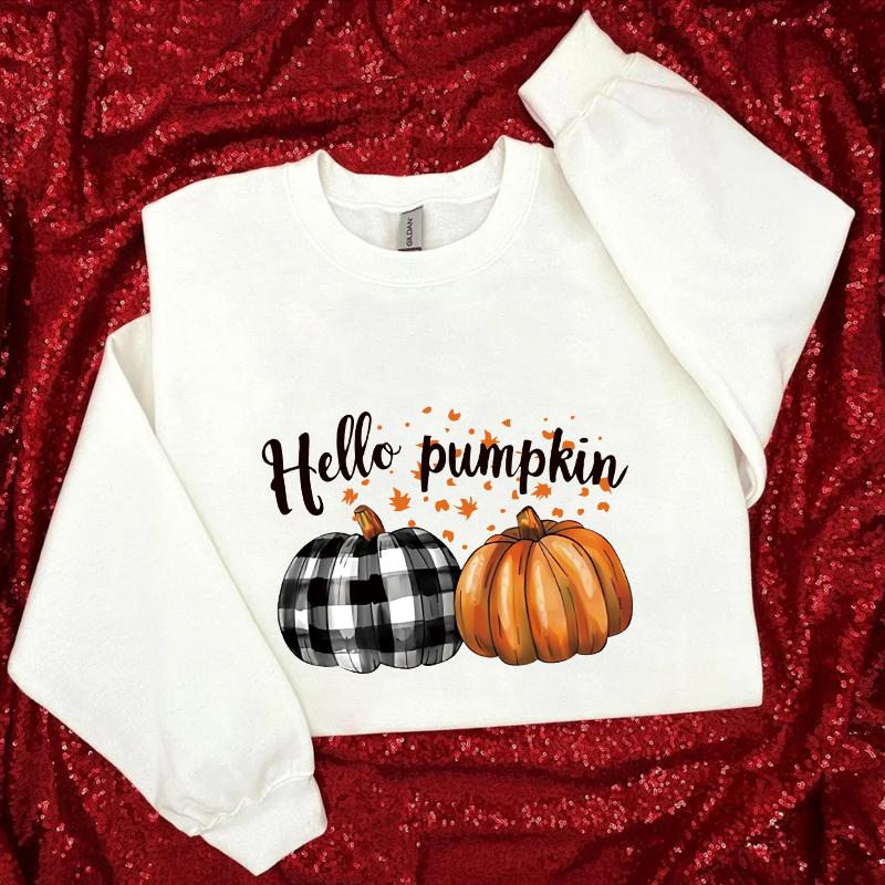 Pumpkin Day T-shirt Heat Patch, Heat-pressed Sweatshirt, Diy Clothing Patch, Easy-to-print Clothing Patch