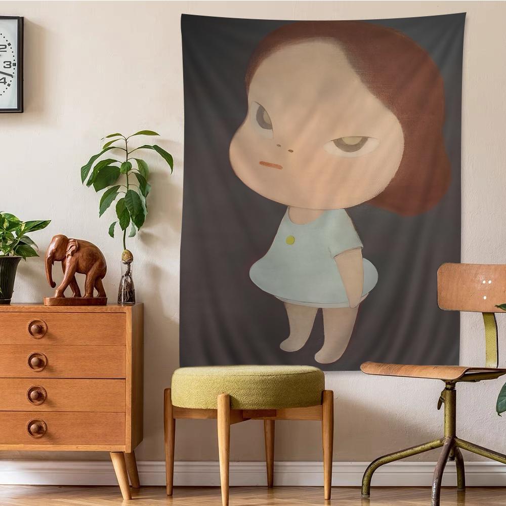 Yoshitomo Nara Dream Doll Anime Tapestry Art Science Fiction Room Home Decor Wall Art Decor