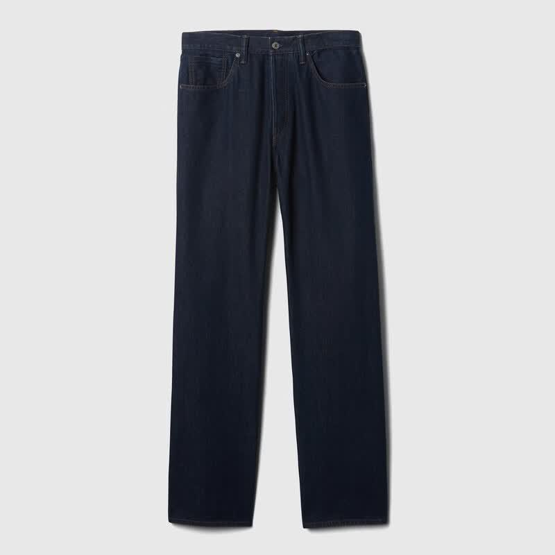 Gap Men's Loose Wide-Leg Five-Pocket Jeans