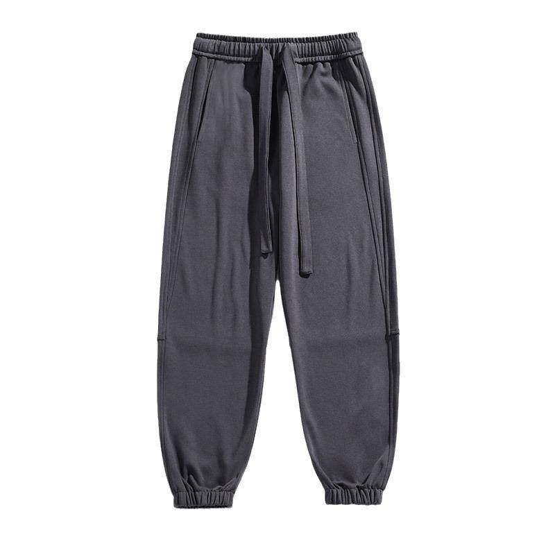 Trendige Marke Herren Jogginghose Herbst Neu Einfarbig Studenten Leggings Herren Locker Weite Hosen Herren Freizeithosen