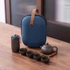 Creative Portable High-end Purple Sand Travel Tea Set, Business Event Gift Wholesale with Random Gift