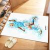 Blue Haaland Style Square rugs are a great choice for living rooms, bedrooms, home décor, and as gifts.