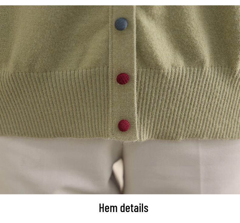 2025 Women's Plus Size Knit Top - Spring/Autumn Woolen Sweater for Middle-Aged & Elderly