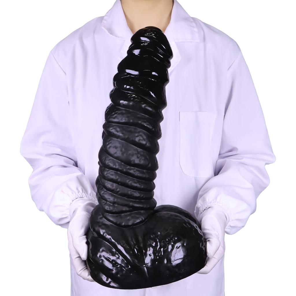 Extra Large PVC Soft Dildo Fisting Anal Plug Masturbator Anal Dilator Adult Sex Toy Big Dick Strap On Penis