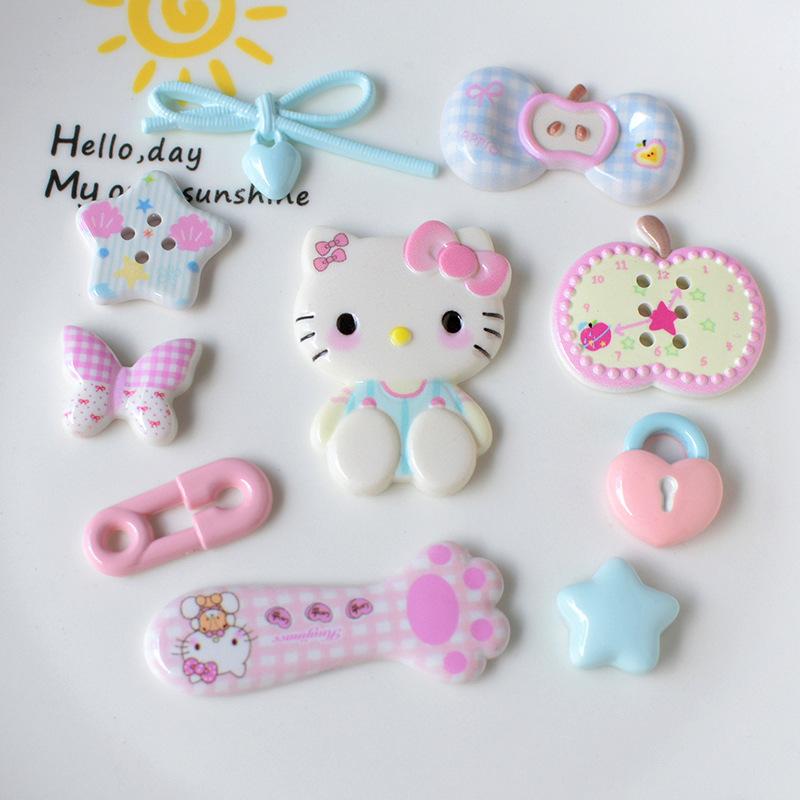 1Set Cute Cartoon Shoes Accessories Boys Girls Sandals Garden Shoe Buckle Diy Shoe Decoration