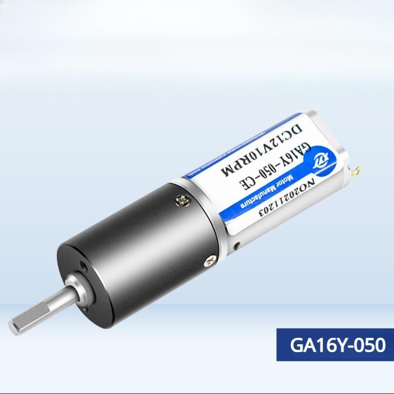 1pc 12V micro DC planetary gear motor 6V adjustable speed forward and reverse motor 16mm 050 small electric motor