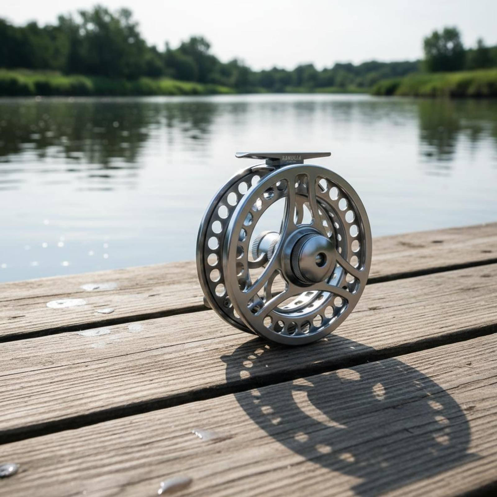 Fly Fishing Reel Adjustable Drag Metal