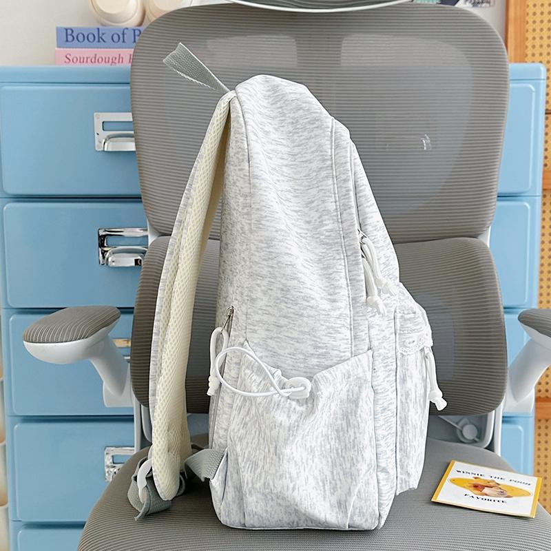 Cute Backpack for Girls Lace Trim Lightweight School Bag for Women Daily Use