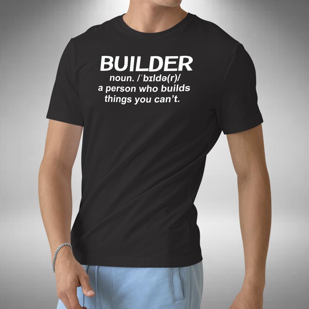 

Builder Noun T-Shirt Funny Work Trade Birthday Christmas Gift Small to 5XL 3XL
