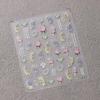 Laser Sliver Star Ocean Dolphin Whale Shoal of Fish Bubbles Sea Marine Organisms Nail Art Sticker Self Adhesive Manicure Decal