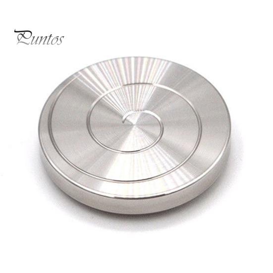 Kreisel Schreibtischspielzeug Stressabbau Angstlinderung Kinder Teenager Erwachsene Tragbares Reise-Metallmünzen-Fidget-Spinner Büro Fingerspitzen-Gyroskop EDC-Spielzeug