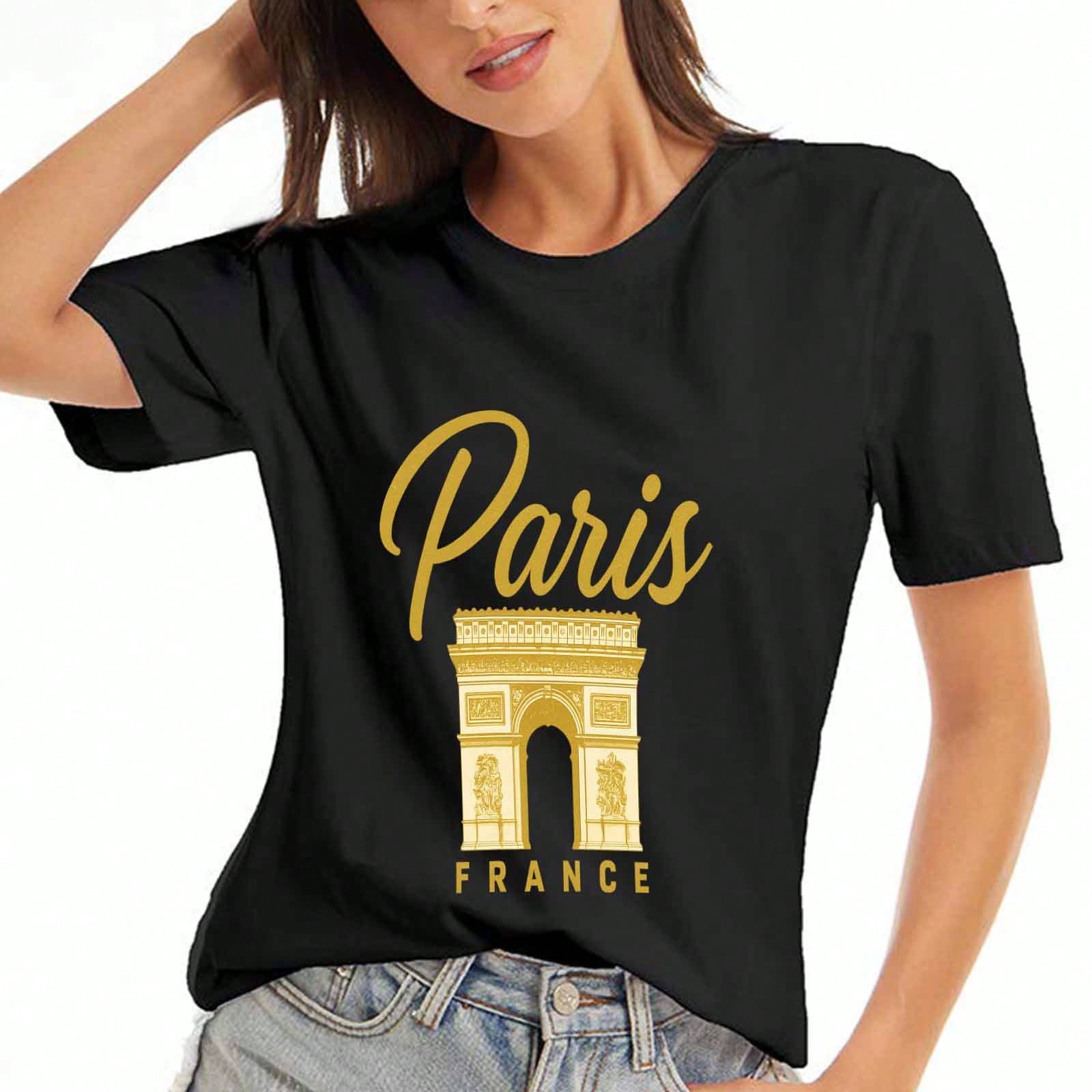 Pancake Stack Ladies Cotton T Shirt,Pure Cotton Premium Print,Durable,Casual And Fashionable,Flippin Good Design,Perfect For Pancake Lovers,Unique Gif S разноцветный