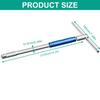 Multipurpose T Handle Hex Key Wrench with Sliding Handle Sleeves For Fastener Rotation In Furniture Assembly Home Repair
