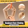 Adjustable Climbing Hangboard Finger Board Training Grip Strength Rock Climbing Equipment For Indoor Outdoor Gym Walls