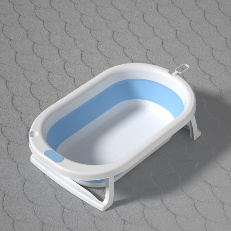 Baby Bath Tub Foldable Toddler Bathtub Large Size Infant Bathing Newborn Kids Home Use