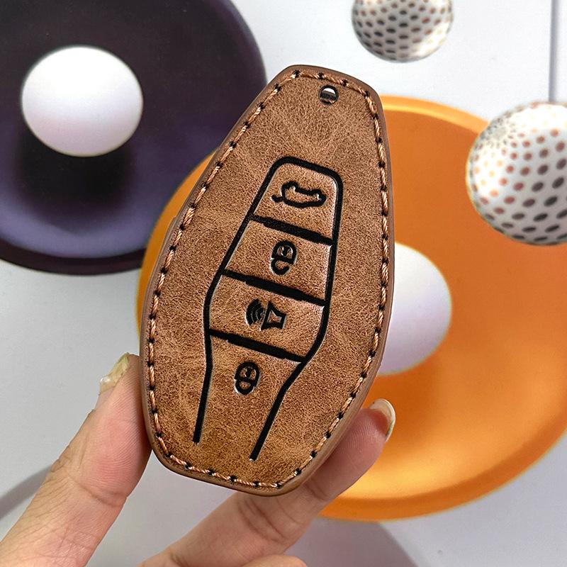 Premium Jetour X70/X70 Plus/X70S/X90 Key Cover with Buckle