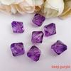 Acrylic Transparent 14mm Double-Pointed Rhombus Imitation Crystal Beads for DIY Jewelry Accessories and Colored Door Curtains