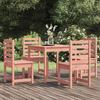 VidaXL Garden Dining Set 5 Pcs Solid Douglas Wood, Dining Set, Dining Set 3154682
