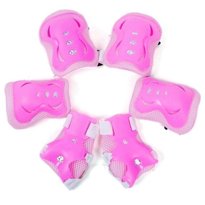 Children Knee Pads Kids Kneelet Wrister Coordinates Skate Protective Gear Protection Knee Wrist For Cycling Skateboard