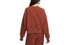 Nike Sweatshirts Women's Orange Crew Neck Moderate Regular DQ6845-832