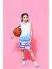 Ultra-Fast Summer Basketball Jersey Set for Girls - Sports Training Uniform for Primary and Middle School Students