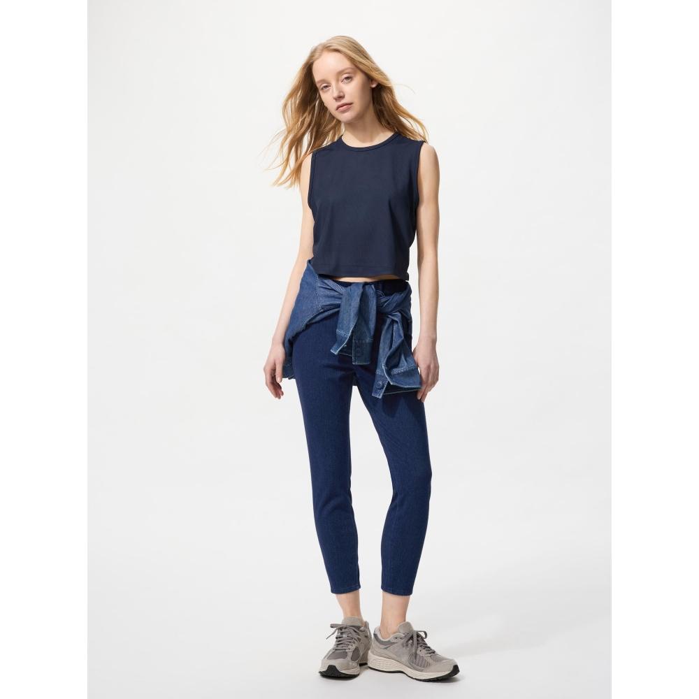 Uniqlo Japan Ultra Stretch Cropped Denim Leggings Pants