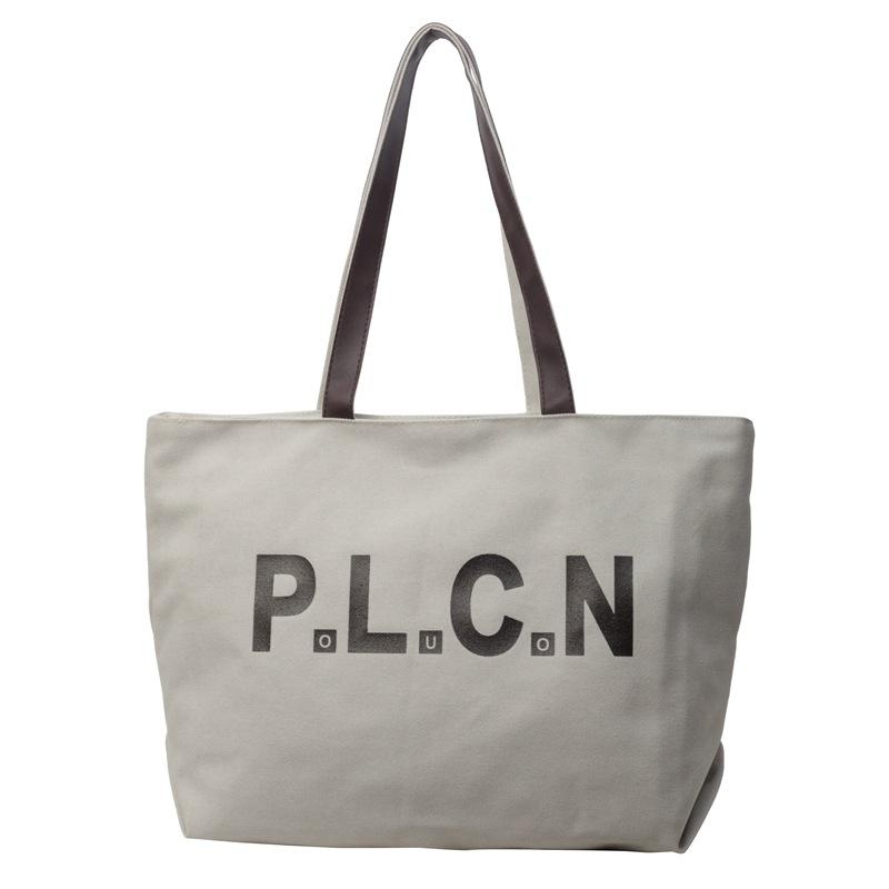 

Lazy wind large capacity shoulder tote women s bag new small fresh tide canvas shopping handbag one size fits all