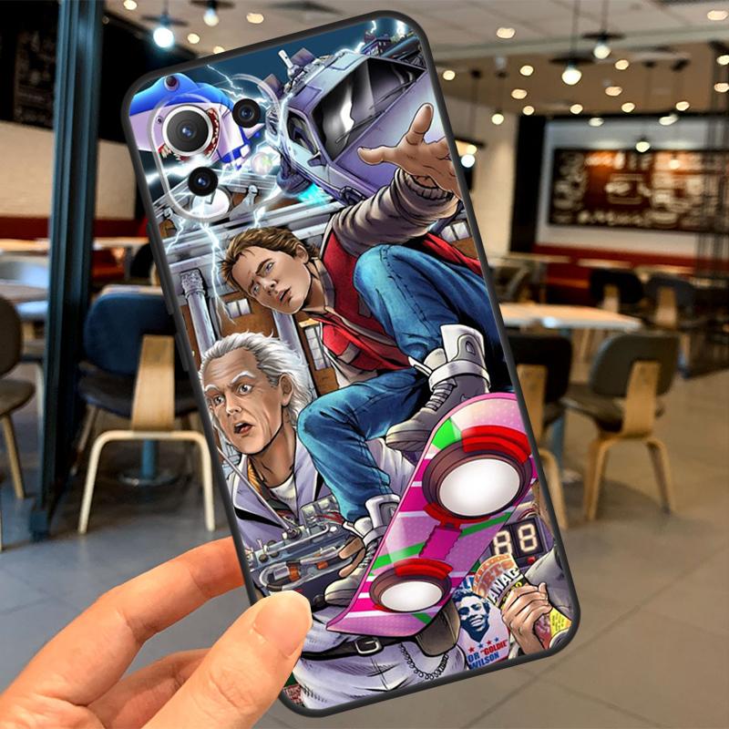 Back to the Future Case For Xiaomi 14T Pro 11T 12T 13T 13 14 15 Ultra POCO X7 Pro X3 X5 X6 F5 F6 M6 Pro Coque