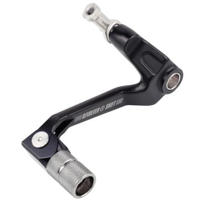 ZETA Racing SEROW250, XT250X, TRICKER Alavanca de Câmbio Revolver, Preta, Alta Resistência, Durável, 6 Ajustáveis