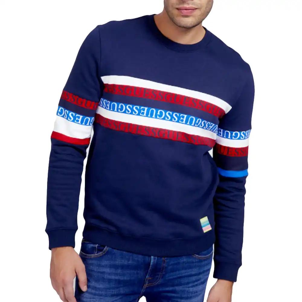 Guess - Original Vintage - Sweatshirts & Hoodies - Herren - Blau - Xs - Bild 3