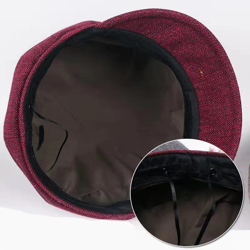 WTEMPO Women's Spring Summer Solid Color Versatile Outdoor Peaked Caps Retro Vintage Casual Outdoor Travle Baseball Caps