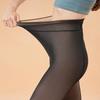 Thicken Stockings Women Translucent Fleece Pantyhose Tights Sexy Black Women Winter Warm Stocks High Waist Sock Pants Streetwear