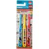 Skater Toothbrush for Infants 0-3 Years Soft 3 Pieces Toothbrush Tomica 23 15cm TB4ST-A