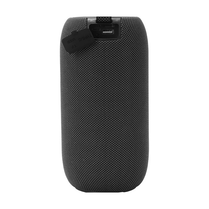 EnerGenie BT LED Speaker, Black - Haut-Parleur Portable Sans Fil pour Soirées avec Éclairage RGB, Bluetooth v.5.3, Appels Mains