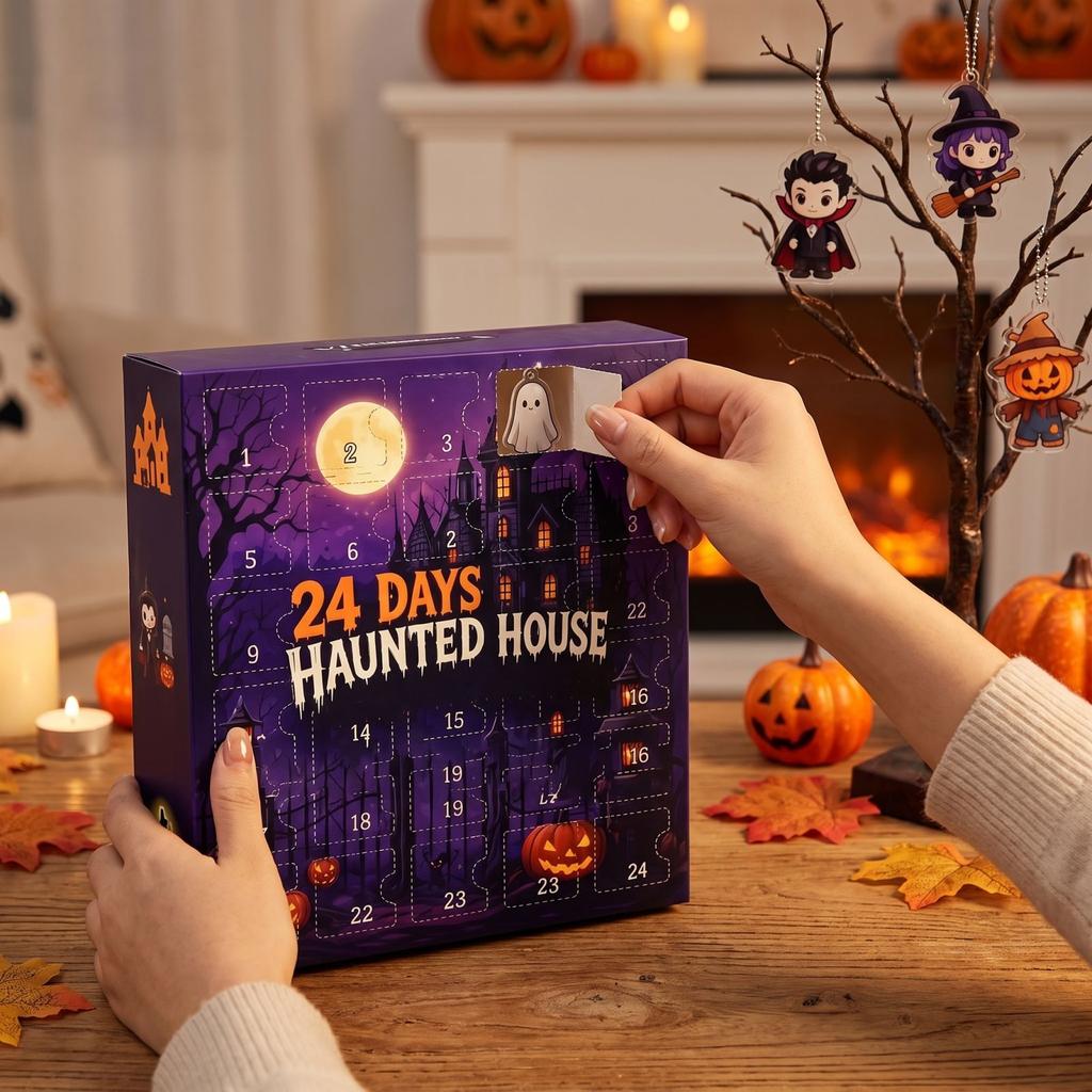 Halloween Countdown Calendar 2026 2D Design