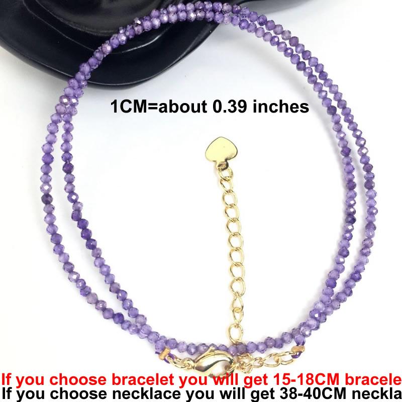 Cutting Flash Beads Gemstones for Men and Women Necklace Bracelet Crystal Quartz agate Choker Jewelry Party Gift Fashion 2-3mm