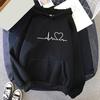 Damskie bluzy oversize, casualowe bluzy z kapturem ze sznurkiem, pulower z długim rękawem, jesienne stylizacje