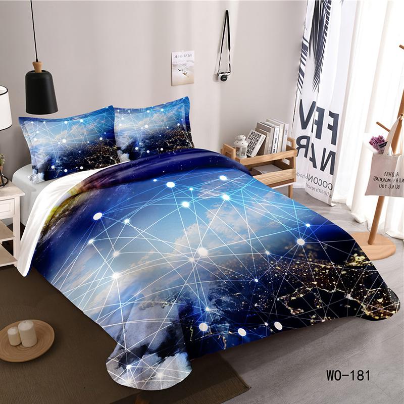 

Comforter Rungrape Bedding Set Double Twin Queen King Size 240X220 Nordic Bed 150 Euro 135 Bedclothes 200X200 Comforter (quilt)-EU Single(135*200cm)3pcs