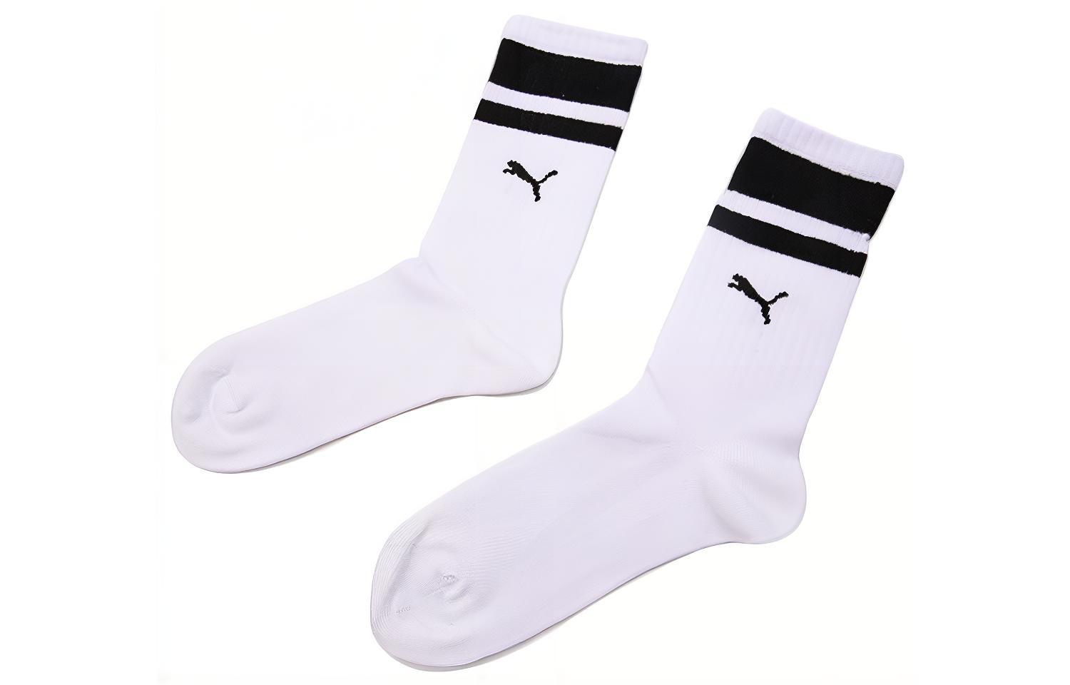 PUMA Knee High Socks Unisex 1 Pack White 907012-03 39/42