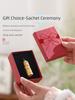 Chinese Ancient Style Xiangwan Pendant Cut Out Aromatherapy Ball Portable Wear Perfume Bag Brass Gold-Plated Necklace Mid-Autumn Festival Gift